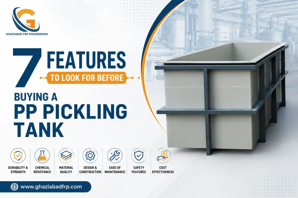 PP Pickling Tank Manufacturers